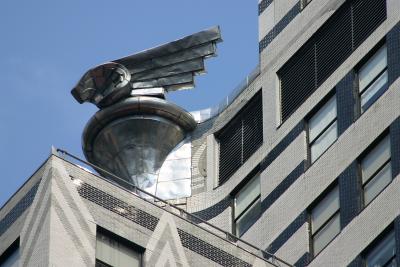 'Radiator Cap' on the Chrysler Building