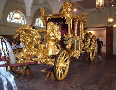 Gold State Coach at Buckingham Palace
