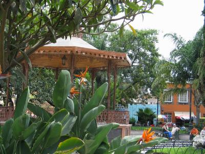 Chapala, a kiosko as there is in the middle of every town (pueblo)