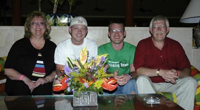 The Ruckers from Ohio: Debbie, James, John Jr. and John