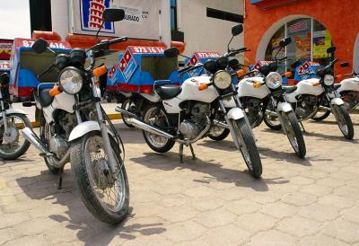 The Domino's Pizza fleet