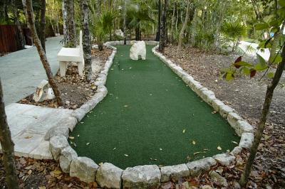 Another hole at the mini-putt