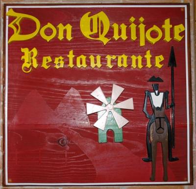 Don Quijote Restaurante, Spanish a la carte