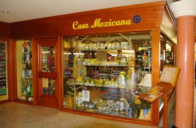 Casa Mexicana, a Mexican gift shop in the Caribe lobby