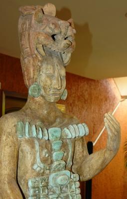 Statue in the Beach side lobby
