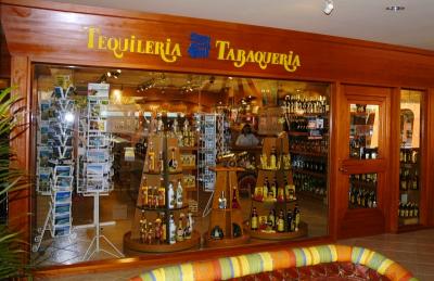 Tobacco and tequila, together in the Beach lobby