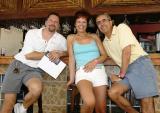 Us with Steve Ryberg, the manager of the Playa Maya Hotel in Playa del Carmen