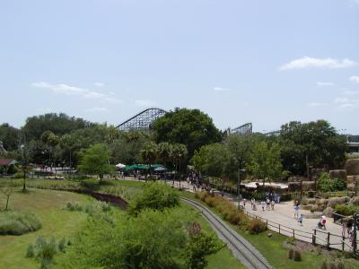 View over Busch Gardens