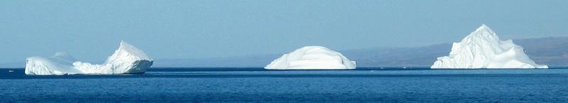 Three Icebergs