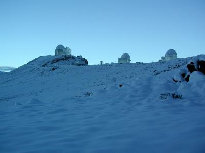 Landscape before sunrise