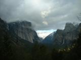 Clouded Yosemite Valley