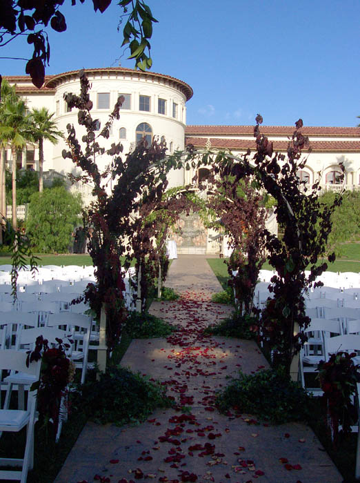 Wedding Aisle at the St. Regis