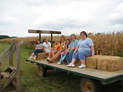 hay wagon ride