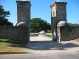The Old City Gates of St. Augustine, Florida.