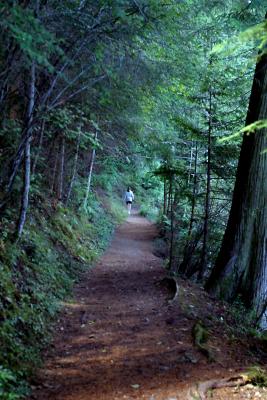 Nancy on the path