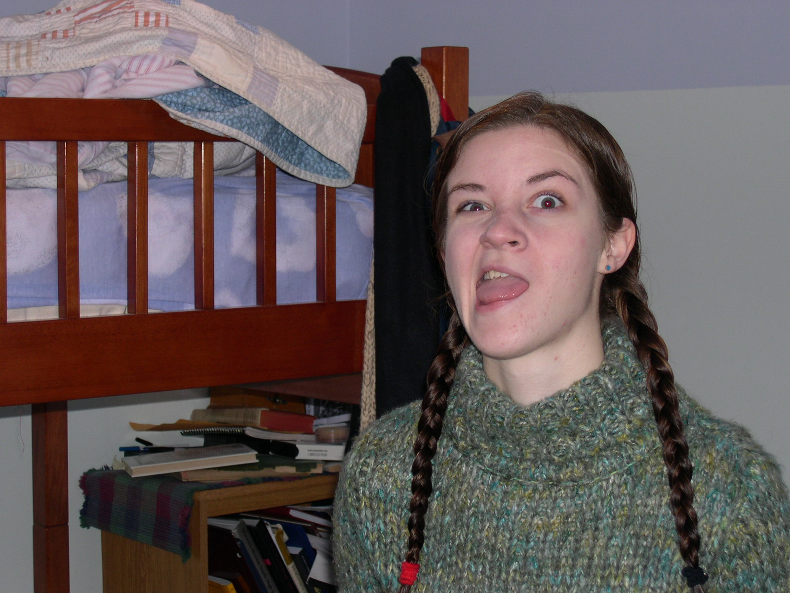 What happens if you ask a teenager to clean her room.