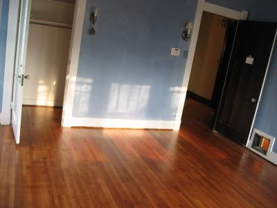 Refinishing the Upstairs Floors, April 2005