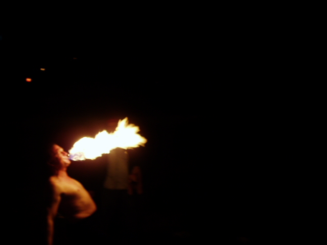 and more fire....