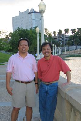 With Raul Tallo in Lakewood Florida