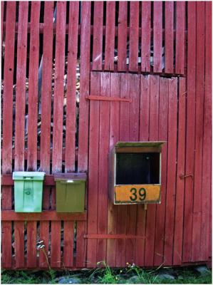 Postboxes at 39