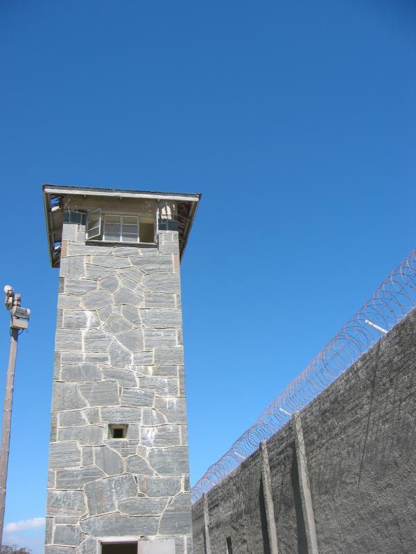 Robben Island prison tower