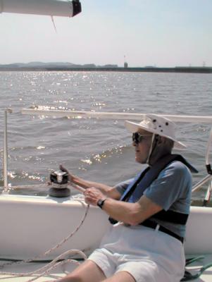Trimming the jib