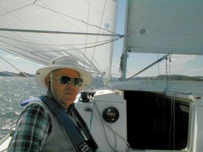 Relaxing after winning the Wyss Wace