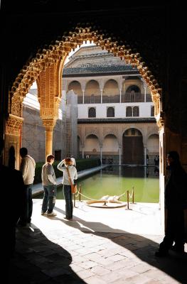 Alhambra courtyard, Granada