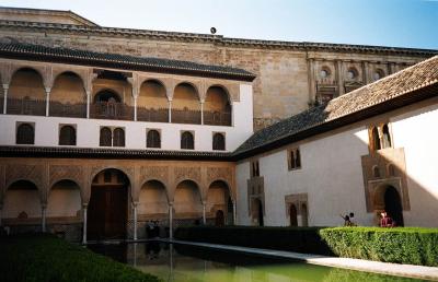 alhambra courtyard, Granada