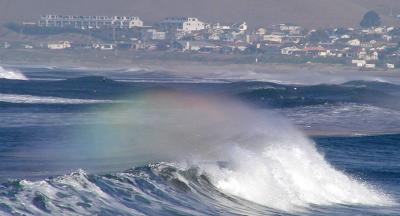 Offshore rainbow