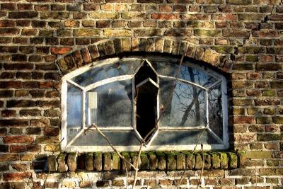 Old barn window