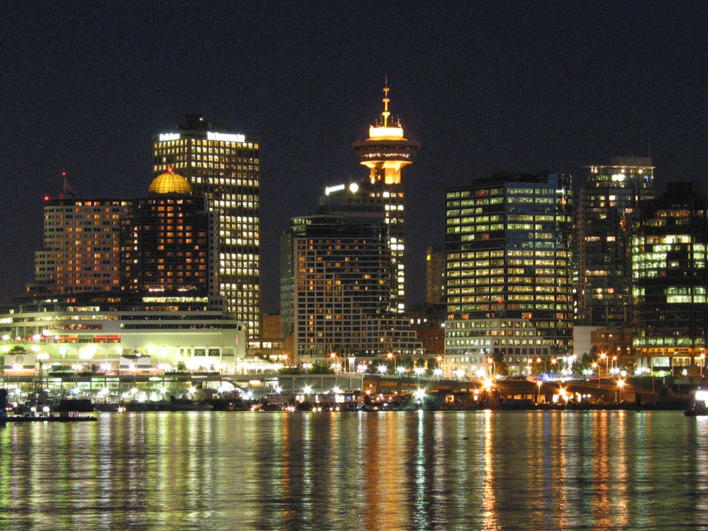 View of Downtown from Stanley Park