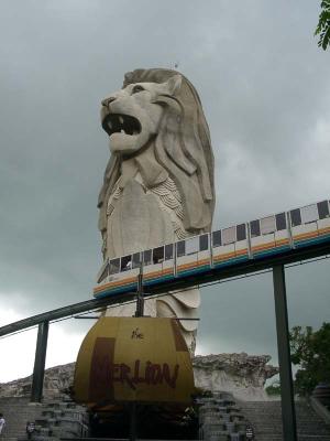 Merlion at Sentosa