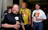 Jean-Louis Dits (Brewer: La Brasserie a Vapeur in Pipaix, Belgium) with Dave Pyle and Rick Garvin