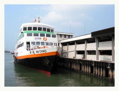 ferry at Cheung Chau pier