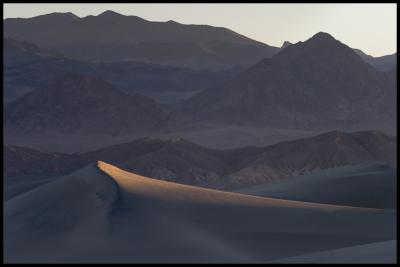 Stove Pipe Wells Sand dunes  Valle de la mort  Californie, USA