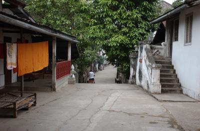 Alley in Luang Prabang