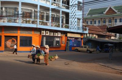 On the way to the market