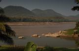 Nam Khanh meet Mekong at Luang Prabang, Laos