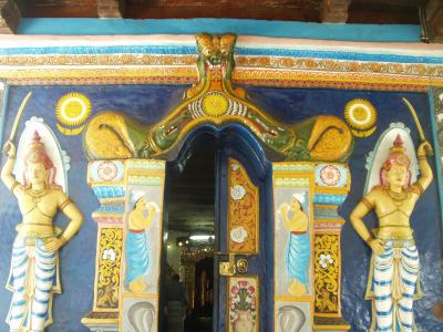 The Vishnu temple, Kandy.