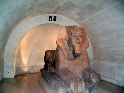 Ramses II adoring the sphinx of Giza