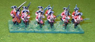 British Infantry - Old Glory (I hate these sculpts)