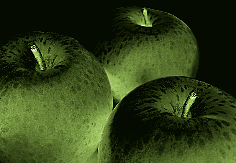 <b>Granny Apple Circles</b><br><font size=3>by Mark J.