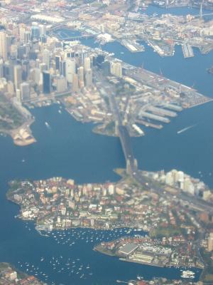 Sydney from 5000 Ft