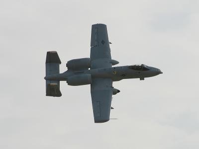 A-10 Thunderbolt II, top view