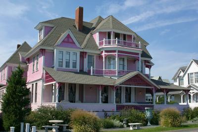 House on the ocean, Oak Bluffs, Martha's Vineyard.