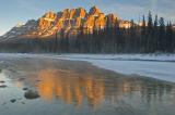Sunrise on Castle Mountain II (8,080 views)