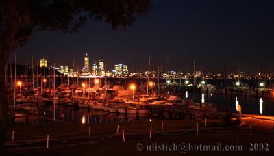 Perth Nightviews from the Royal Perth Yachtclub
