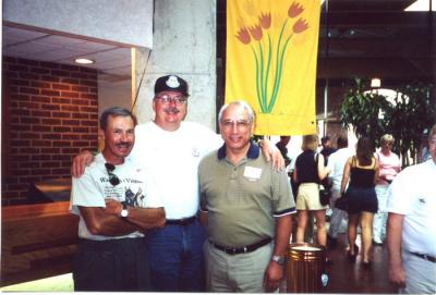 42nd IPSD - Charlie Holder, Randy Kimler, Bill Bodnar 2002 Reunion at Ft. Benning