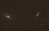 Galaxies M81 and M82  09-Mar-2005